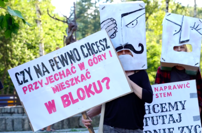 Szklarska Poręba nie chce blokowisk. Mieszkańcy protestują