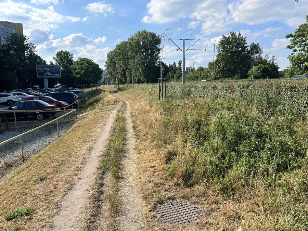 W końcu się doczekali. Zamiast dzikiej dróżki — ścieżka rowerowa - fot. Wrocławskie Inwestycje