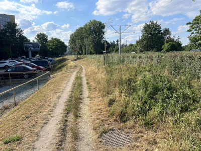 W końcu się doczekali. Zamiast dzikiej dr&oacute;żki &mdash; ścieżka rowerowa