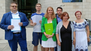 Zieloni "bombardują" wnioskami do Planu Og&oacute;lnego