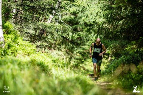 Pobiegli i wjechali na Okraj. XI Bieg alpejski i uphill MTB w Kowarach - 14