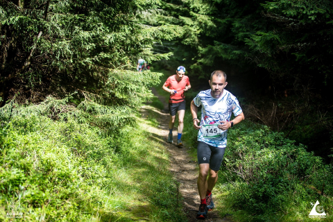 Pobiegli i wjechali na Okraj. XI Bieg alpejski i uphill MTB w Kowarach - 36
