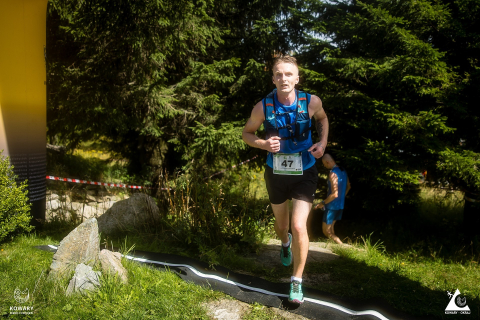 Pobiegli i wjechali na Okraj. XI Bieg alpejski i uphill MTB w Kowarach - 5