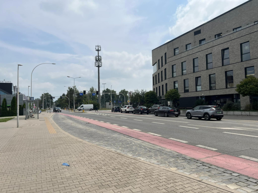 Ucieszą się rowerzyści z wrocławskich Partynic i Ołtaszyna - fot. Wrocławskie Inwestycje