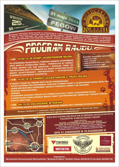 Rajd Motocyklowy Kocich Gór - 