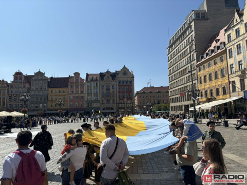 We Wrocławiu świętowali niepodległość Ukrainy - 0