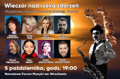 Wiecz&oacute;r nad rzeką zdarzeń Andrzeja Zauchy