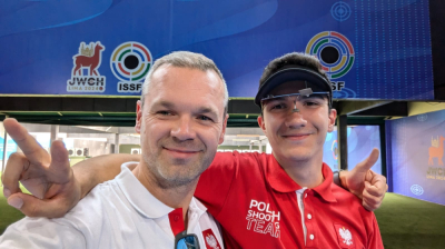 Rośnie strzelecki talent. Tomasz Jędraszczyk z trzema medalami MŚJ