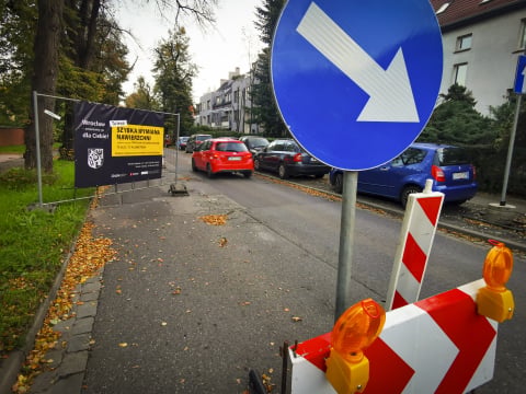 8 tygodni utrudnień na Ołtaszyńskiej! Samochody pojadą tylko w jednym kierunku - 9