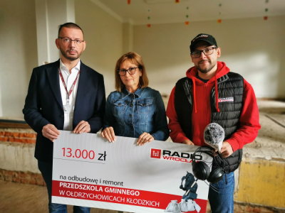 Radio Wrocław wsparło przedszkole w Ołdrzychowicach Kłodzkich