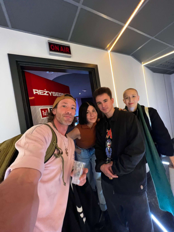 Chwalimy swoje: Twórcy nagrodzonego filmy Wrooklyn Zoo oraz Joanna Panciuchin z DCF-u – fot. Mateusz Zielonka