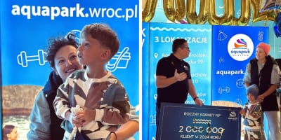 Tegoroczny 2 milionowy gość przekroczył pr&oacute;g Wrocławskiego Parku Wodnego