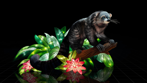 Ręcznie malowane lampiony rozświetlą Zoo Wrocław. Zobaczcie, jak będzie wyglądać Garden of Lights 2024 - 3