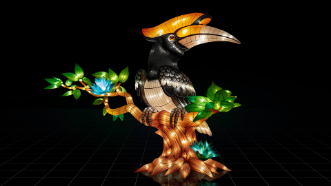 Ręcznie malowane lampiony rozświetlą Zoo Wrocław. Zobaczcie, jak będzie wyglądać Garden of Lights 2024 - 4