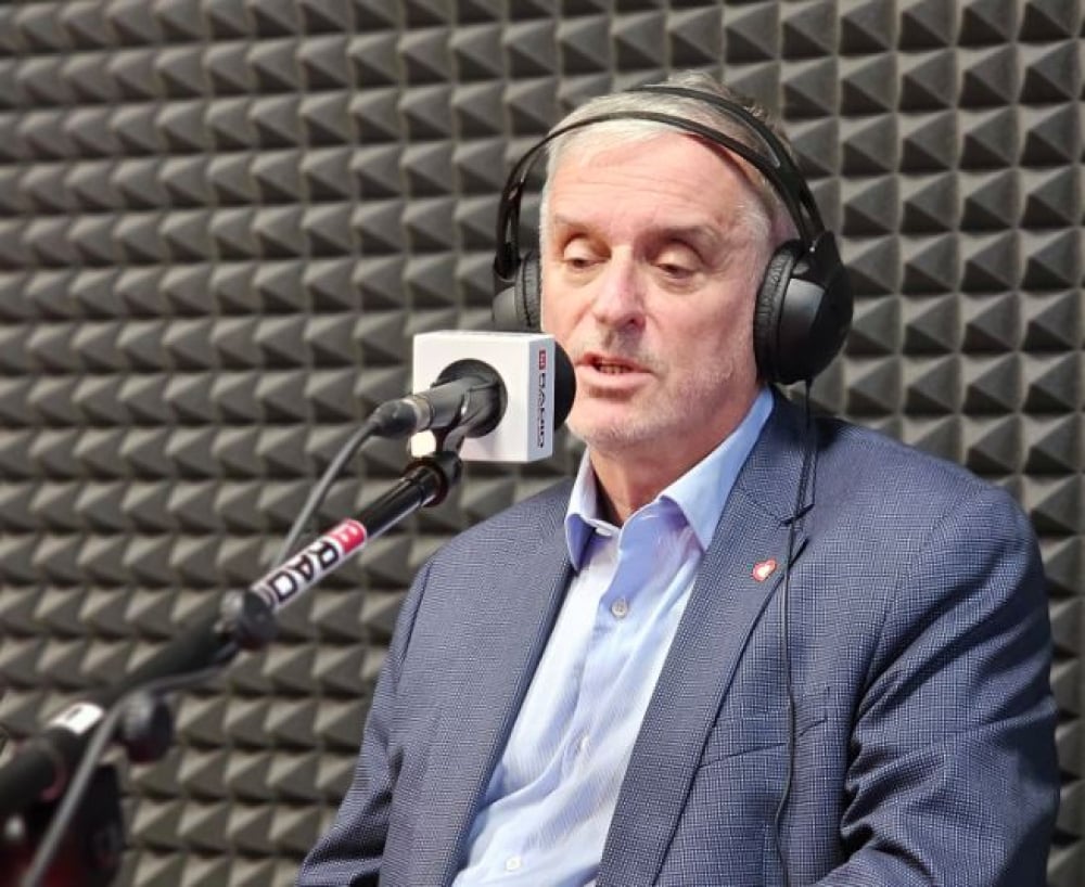 Roman Szełemej był gościem Rozmowy Dnia Radia Wrocław - fot. Bartosz Szarafin
