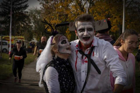 STRAAASZNIEEEEE fajna impreza! Bieg Halloween Radia Wrocław - 206