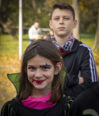 STRAAASZNIEEEEE fajna impreza! Bieg Halloween Radia Wrocław - 48