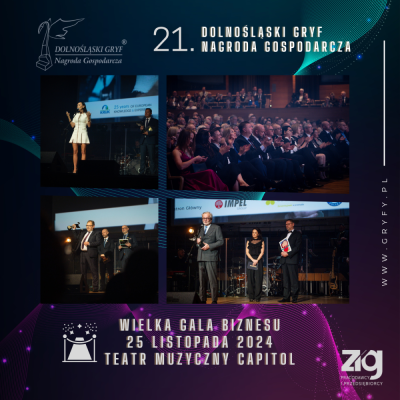 21. Edycja Dolnośląskich Gryf&oacute;w. Wielka Gala Biznesu już 25 listopada