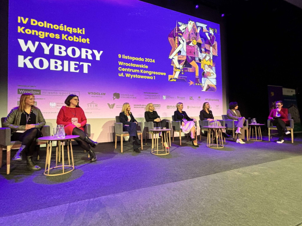 "Wybory Kobiet". We Wrocławiu rozpoczął się IV Dolnośląski Kongres Kobiet - IV Dolnośląski Kongres Kobiet. Fot: Joanna Jaros