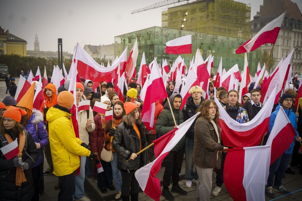 Radosna Parada Niepodległości przeszła ulicami Wrocławia. Zobaczcie zdjęcia! – Radosna Parada, fot. Beata Makowska