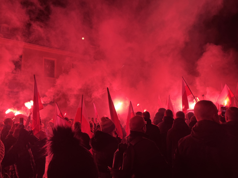 Tak wyglądał Dzień Niepodległości 2024 we Wrocławiu [ZDJĘCIA, WIDEO] - 3