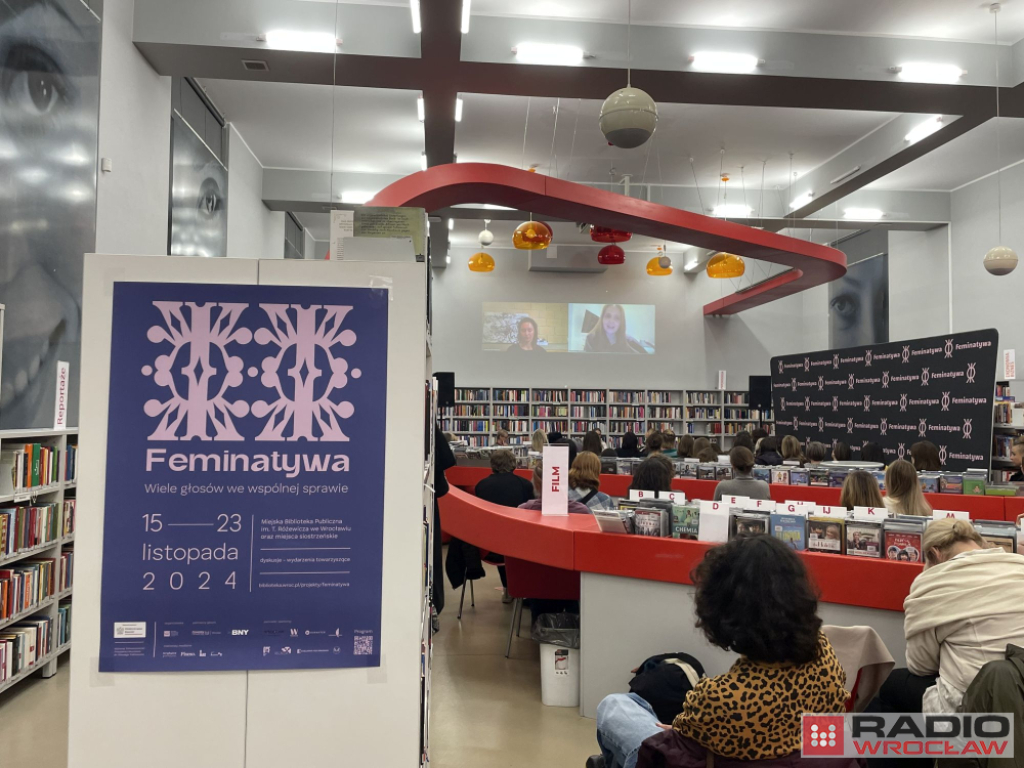 Debaty i spotkania z pisarkami. Trwa festiwal Feminatywa – To już piąta edycja festiwalu Feminatywa. Fot. Dawid Dettlaff