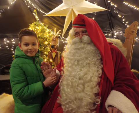 Święty Mikołaj odwiedził Borowice! Przyjechał na Dolny Śląsk prosto z Laponii - 4