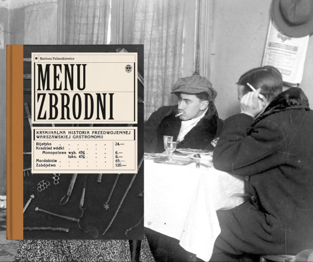 Bartosz Paluszkiewicz i jego "Menu Zbrodni" - fot. materiały prasowe