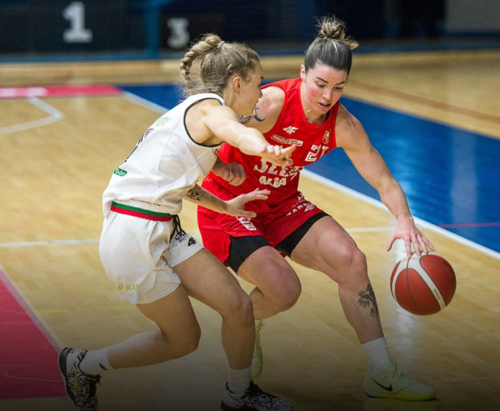Wrocławianki przegrywają w hicie Basket Ligi Kobiet - Wrocławskie koszykarki nie sprostały rywalkom z Sosnowca - fot. Ślęza Wrocław
