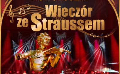 Noworoczny Wiecz&oacute;r ze Straussem &ndash; koncert. 22 stycznia 2025 godz. 19:00  Sala Koncertowa Radia Wrocław