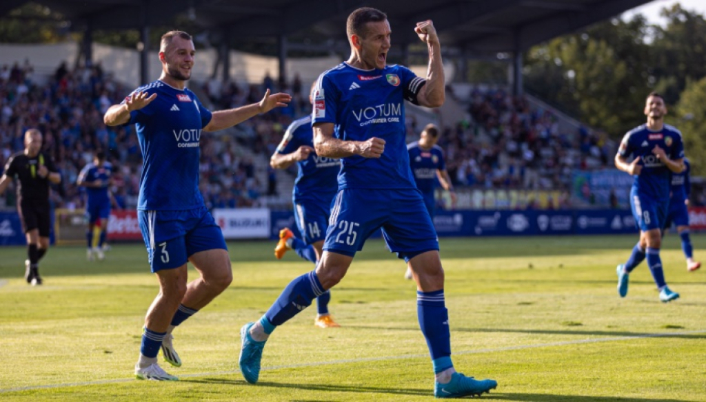 Nemanja Mijusković odchodzi z Miedzi Legnica - Mijusković odchodzi z Miedzi Legnica. Fot. miedzlegnica.eu