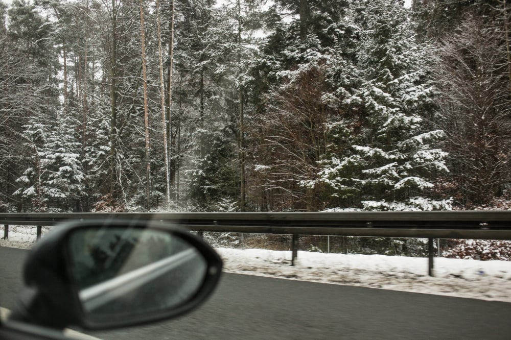 Trudne warunki w Górach Sowich! Ważna droga jest nieprzejezdna - Ważna droga w Górach Sowich jest obecnie nieprzejezdna. Fot. Patrycja Dzwonkowska