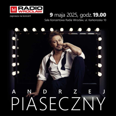 Andrzej Piaseczny &ndash; koncert akustyczny w Radiu Wrocław