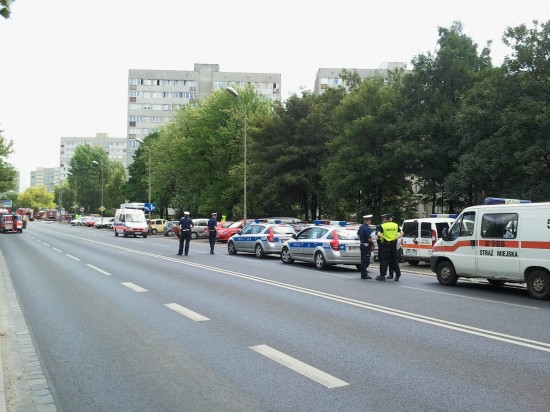 Awaria gazociągu na Legnickiej - 2