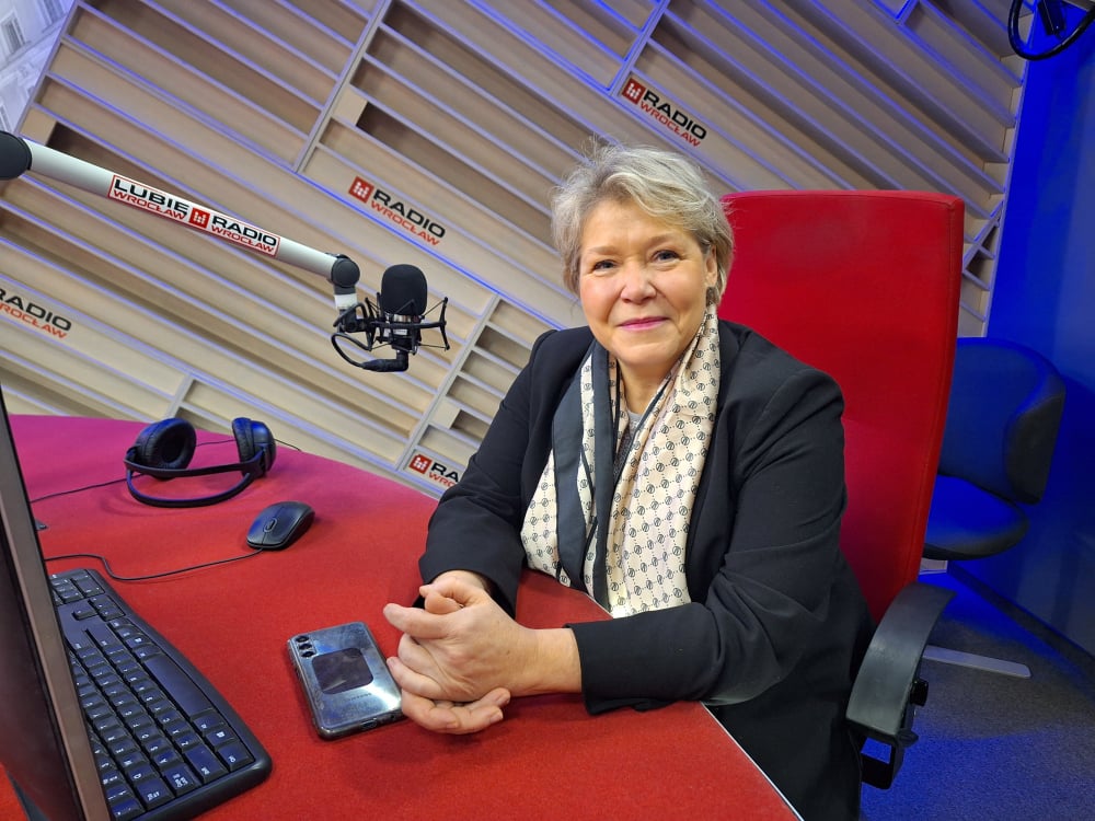 Rozmowa Dnia: Ewa Skrzywanek, dolnośląska kuratorka, o rankingach szkół - Ewa Skrzywanek gościem Rozmowy Dnia w Radiu Wrocław. Fot. RW
