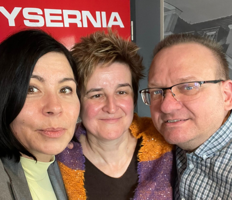 Chwalimy swoje: Dr Grzegorz Sobel i dr Joanna Nowosielska-Sobel - Dr Grzegorz Sobel i dr Joanna Nowosielska-Sobel gośćmi audycji "Chwalimy swoje". Fot. RW