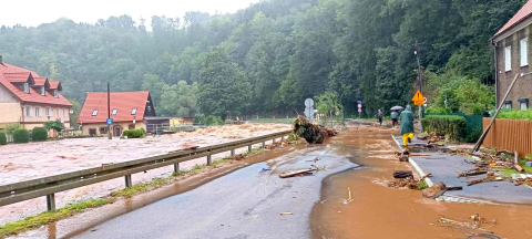 Wojsko zbuduje most w gminie Walim. To jednak kropla w morzu potrzeb. Straty są szacowane na 34 mln zł - 0