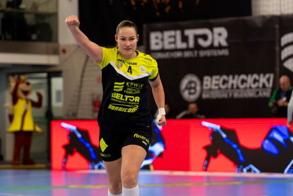 Aleksandra Kucharska na dłużej w Kobierzycach - Aleksandra Kucharska to jedna z liderek KPR Gminy Kobierzyce. Fot. kprkobierzyce.pl