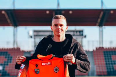 Jakub Gric został nowym piłkarzem Chrobrego Głog&oacute;w