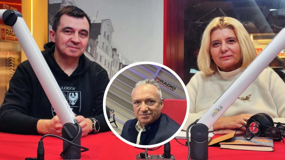 Debata samorządowa: Prezydenci Świdnicy, Głogowa i Bolesławca w studiu Radia Wrocław - Debata samorządowa w Radiu Wrocław. Fot. RW