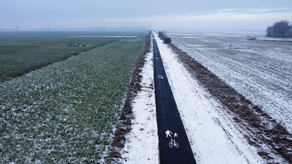 W gminie Góra powstaną nowe trasy rowerowe. To między innymi odcinek Cyklostrady – Gmina Góra będzie bardziej przyjazna rowerzystom. Fot. UMiG Góra