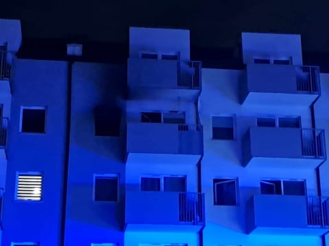 Wrocław: Pożar mieszkania na Jagodnie. Setka mieszkańców ewakuowana - 6