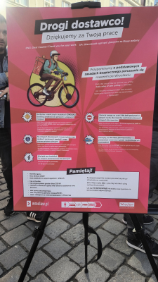 Dostawcy jedzenia jeżdżą jak szaleni. Będzie więcej kontroli, urzędnicy rozważają też radykalne kroki - 0