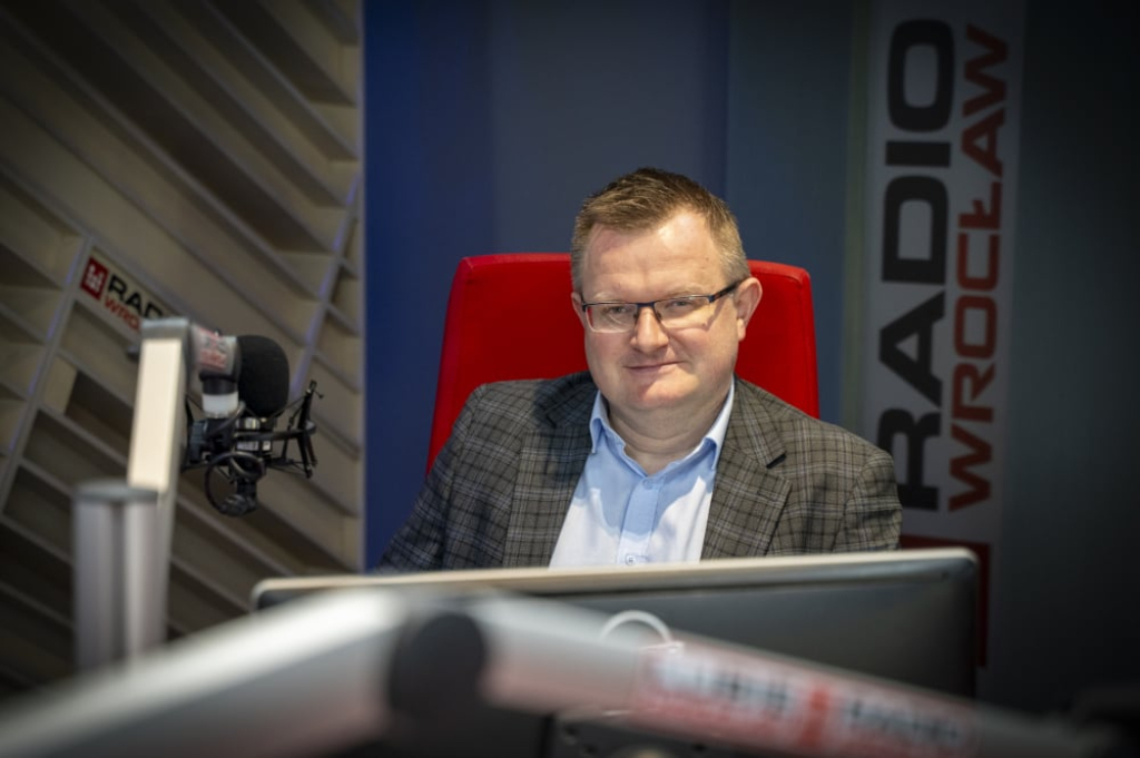 Reakcja24: Rozmawiamy o kolei. Gościem będzie Wojciech Zdanowski, wiceprezes Kolei Dolnośląskich - Wojciech Zdanowski gościem Reakcji24. Fot. Radosław Bugajski