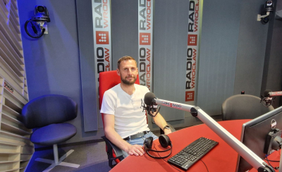 Wojciech Łobodziński był gościem Radia Wrocław