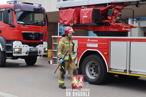 Pożar w Uniwersyteckim Szpitalu Klinicznym we Wrocławiu - 3