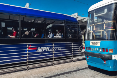 Wykolejenie tramwaju we Wrocławiu. Kursują autobusy zastępcze na Osobowice