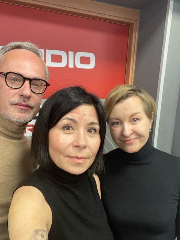 Chwalimy swoje: Agnieszka i Adam Rosenbeiger w życiu i na scenie - Goście audycji "Chwalimy swoje" w Radiu Wrocław. Fot: Katarzyna Górna-Drzewosz