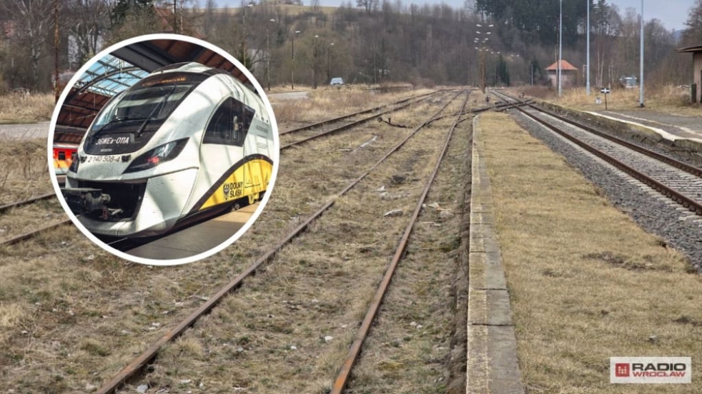 Dolny Śląsk zyska stałe połączenie z Czechami. Linia do Skalnego Miasta przejdzie remont – Linia kolejowa przez Mieroszów przejdzie kolejny remont. Fot. Bartosz Szarafin/Patrycja Dzwonkowska