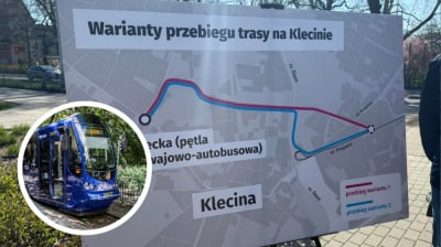 Tramwaj na Klecinę coraz bliżej. Wkr&oacute;tce konsultacje z mieszkańcami dotyczące przebiegu trasy